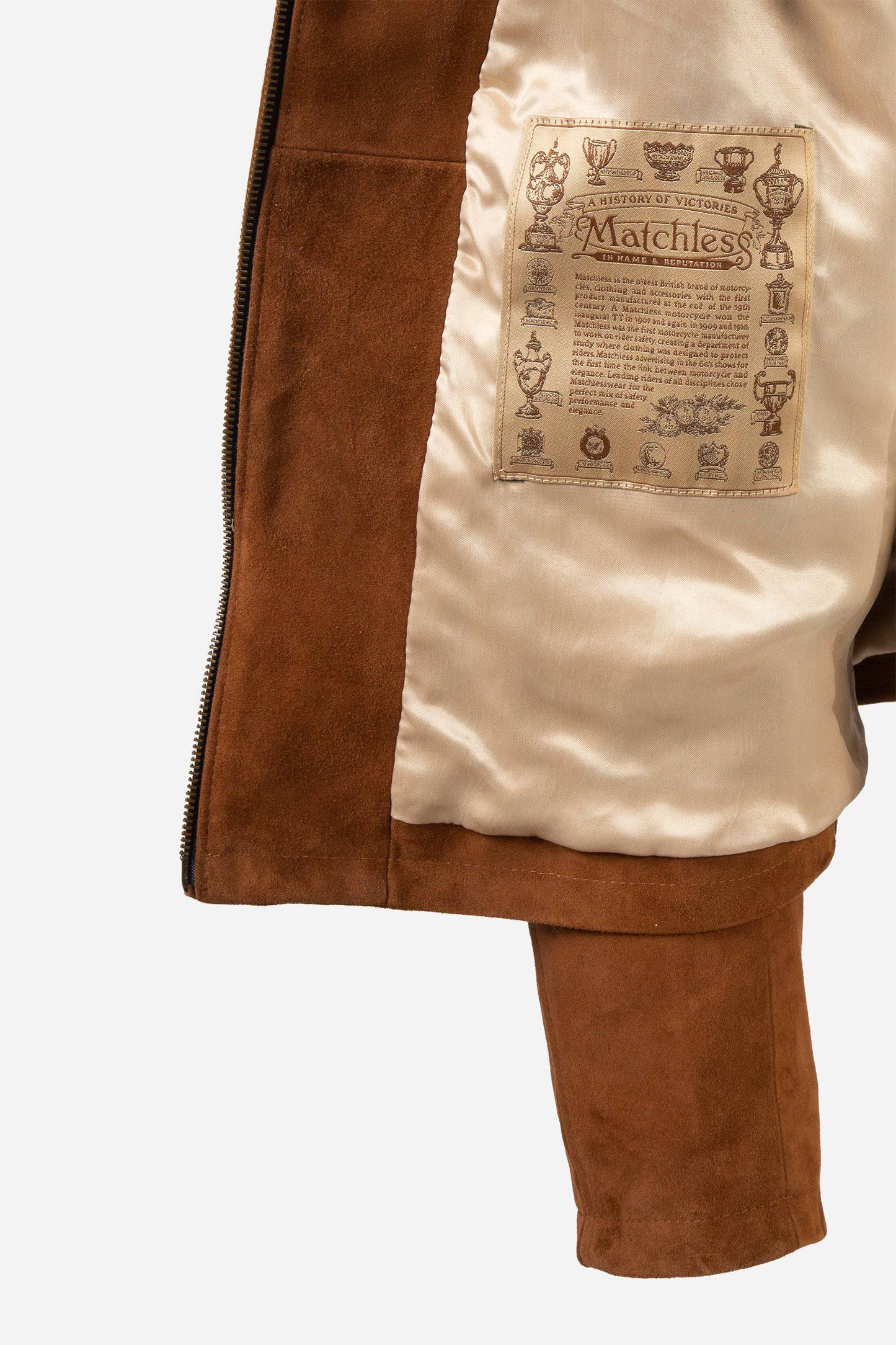 Matchless Craig Men's Biker Blouson Chocolate Brown