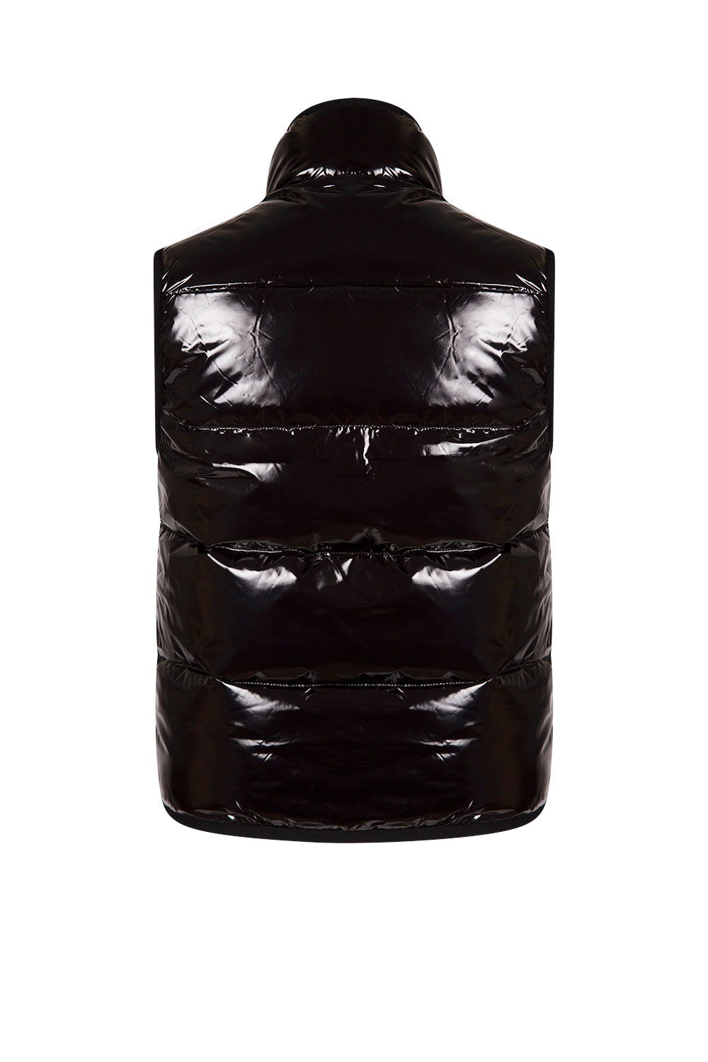 Duvetica Grumium Women's Reversible Down Gilet Red - Back View Black