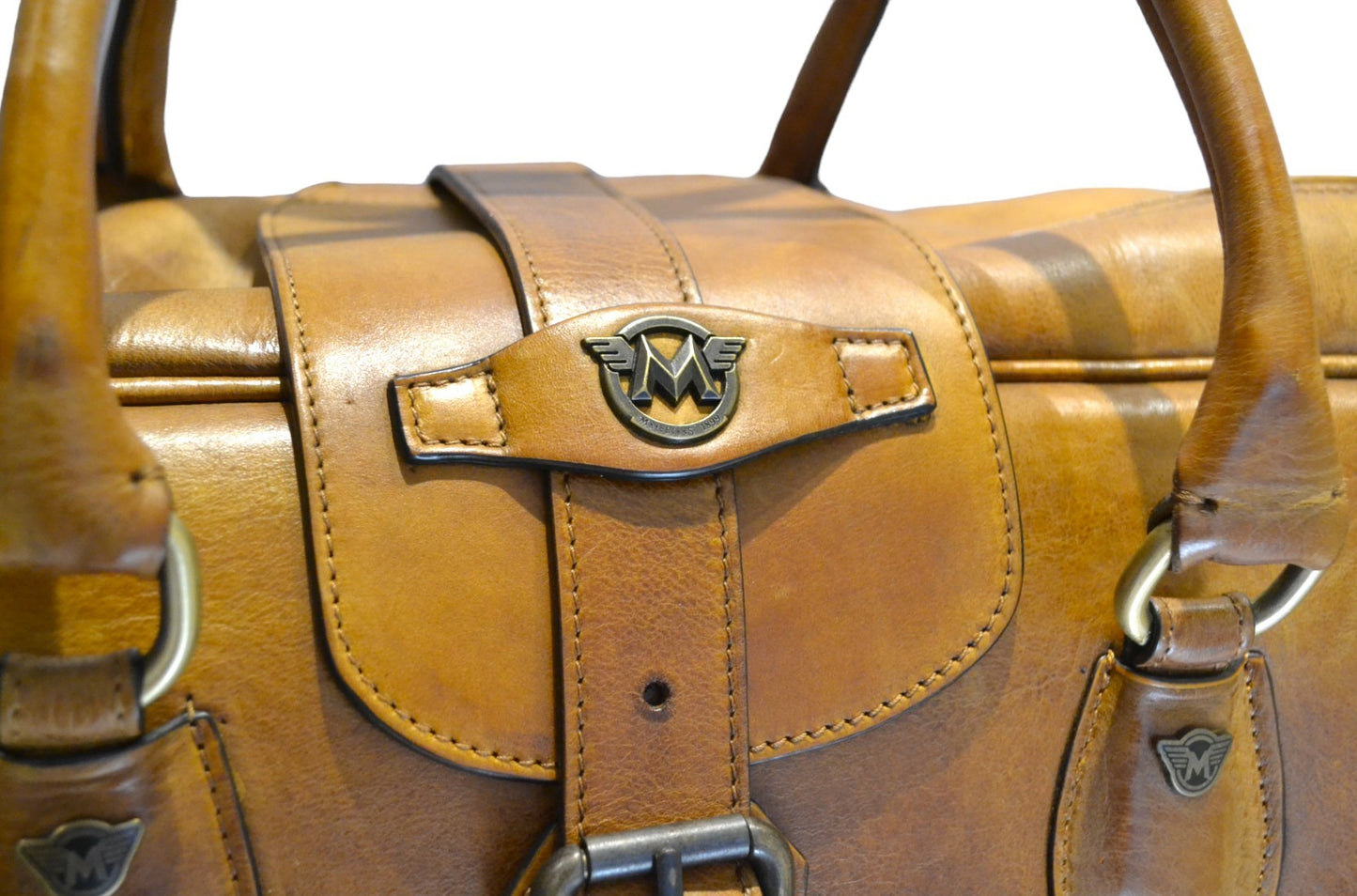 Matchless Leather Suitcase Antique Cuero