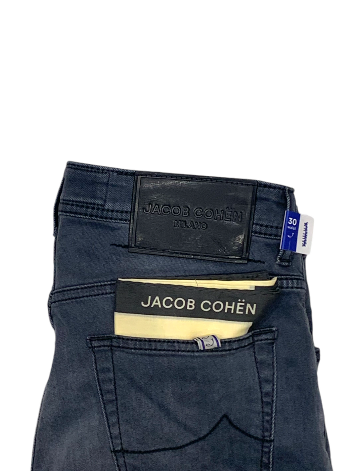 Jacob Cohën Men's Nick Slim Fit Jeans Grey Black Label