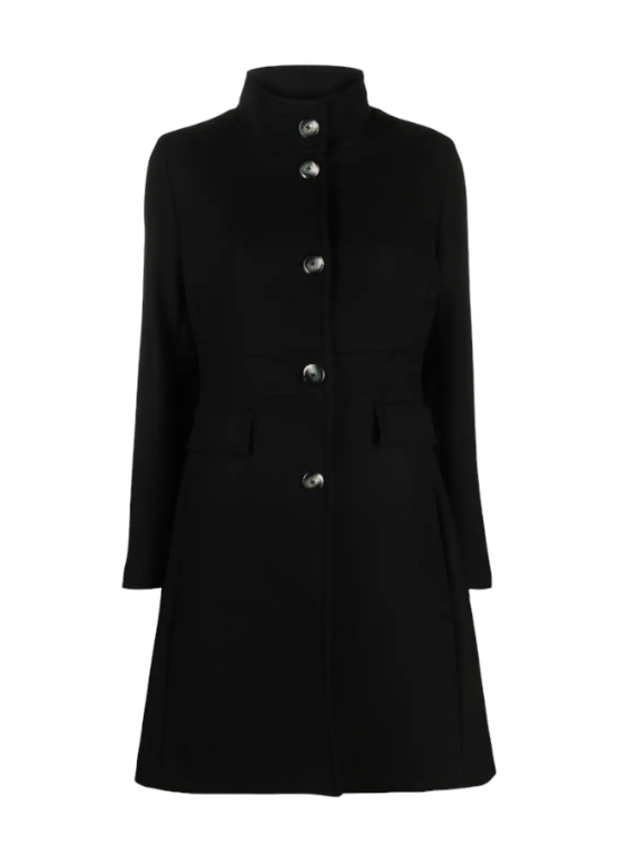 Military style wool coat womens on sale