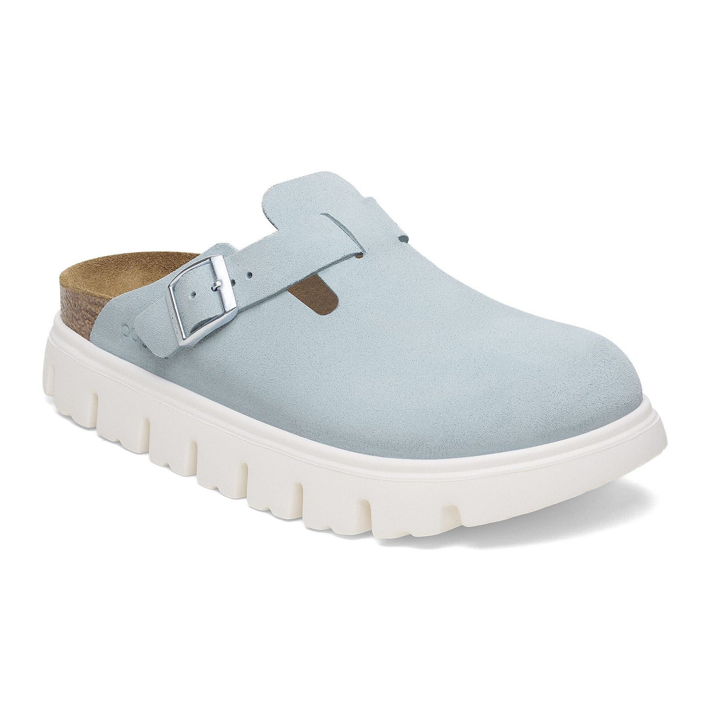 Birkenstock Women's Boston Chunky Sandals Baby Blue