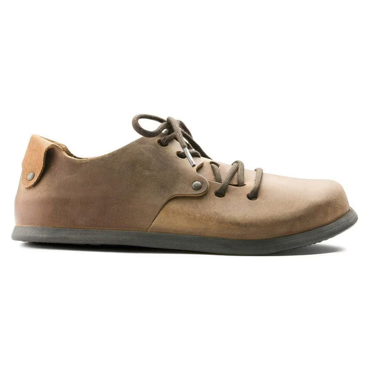 Birkenstock Lace Up Montana Oiled Leather - Cuoio