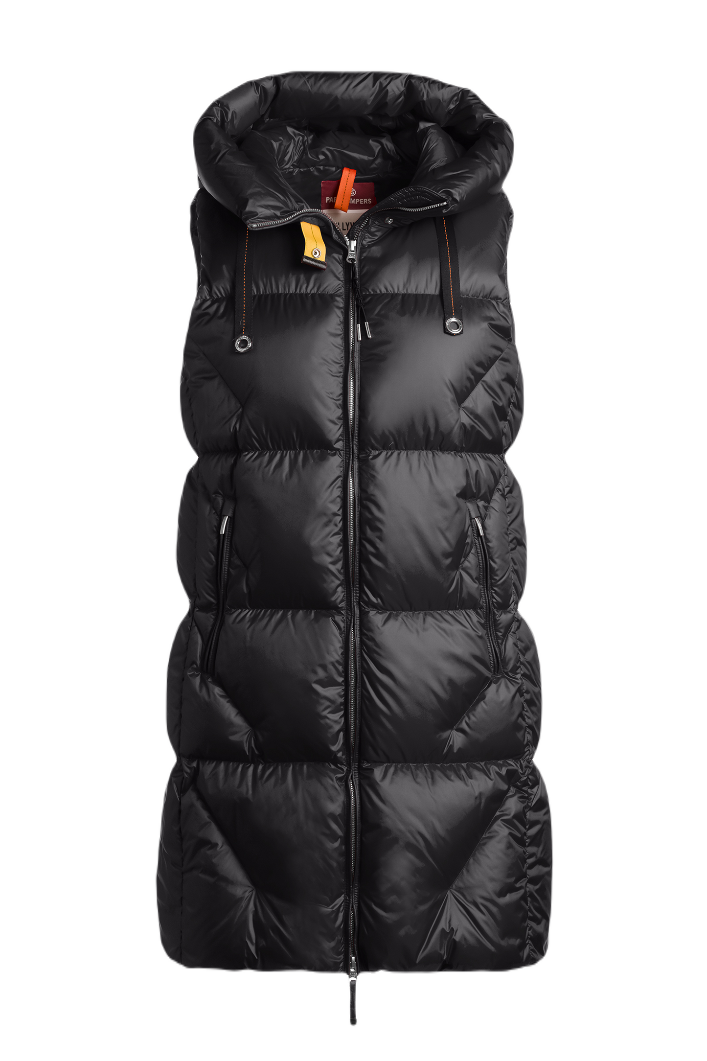 Parajumpers Zuly Women s Long Puffer Gilet Pencil Linea Fashion