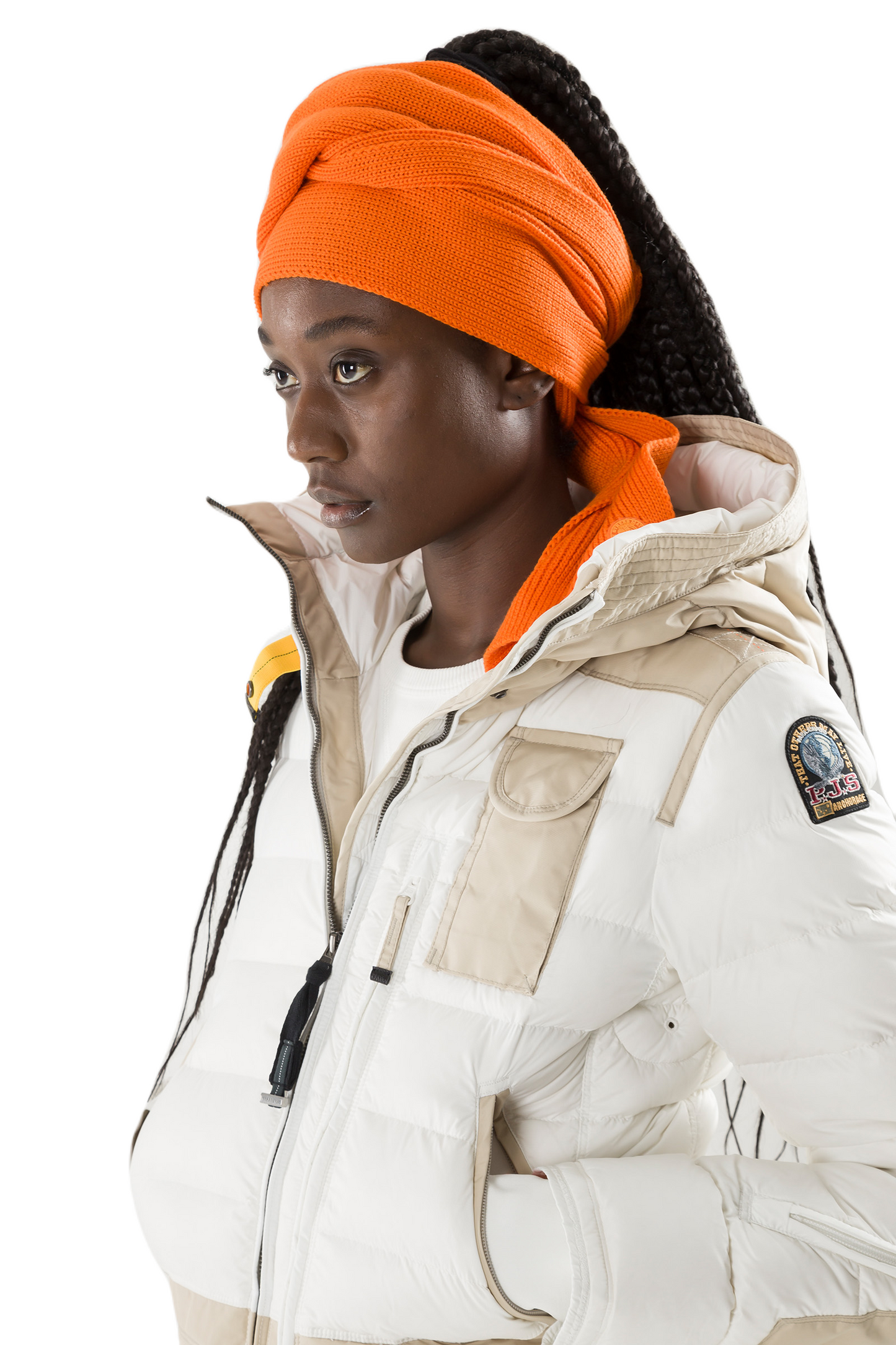 Parajumpers Skimaster Women's Down-filled Jacket White - Side View