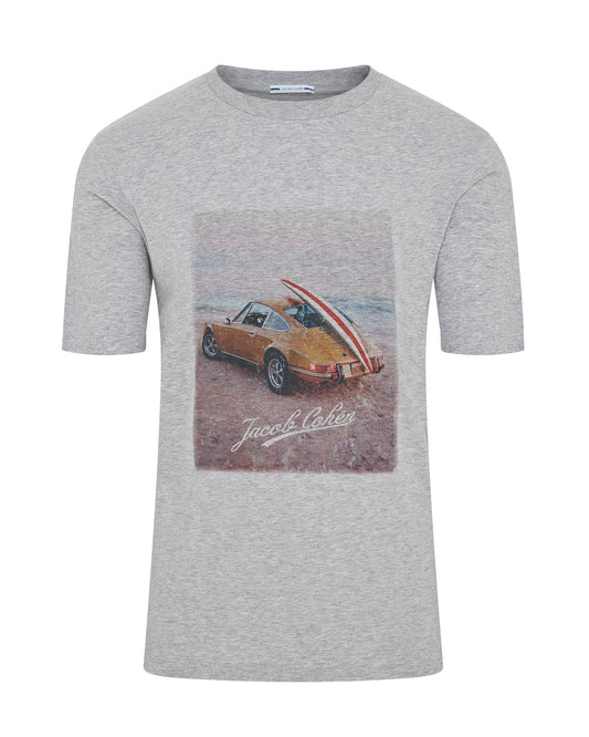 Jacob Cohën Men's Short Sleeve 911 T-shirt Grey