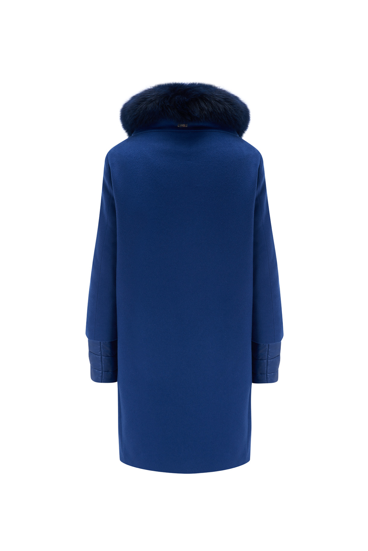Herno fox fur trim cashmere coat 2025