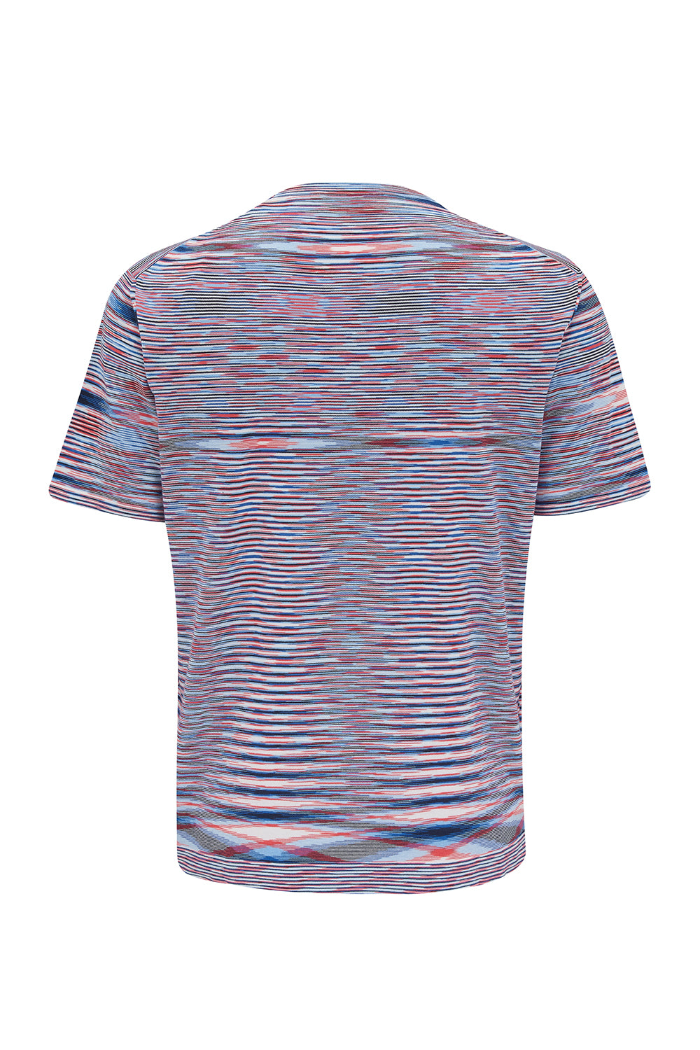 Missoni Men s Space Dye Knitted T shirt Pink Linea Fashion