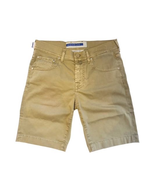 Jacob Cohën Men’s Nicolas Shorts Beige - Front View