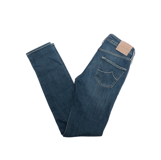 Women's Blue Jeans by Jacob Cohen - Side View