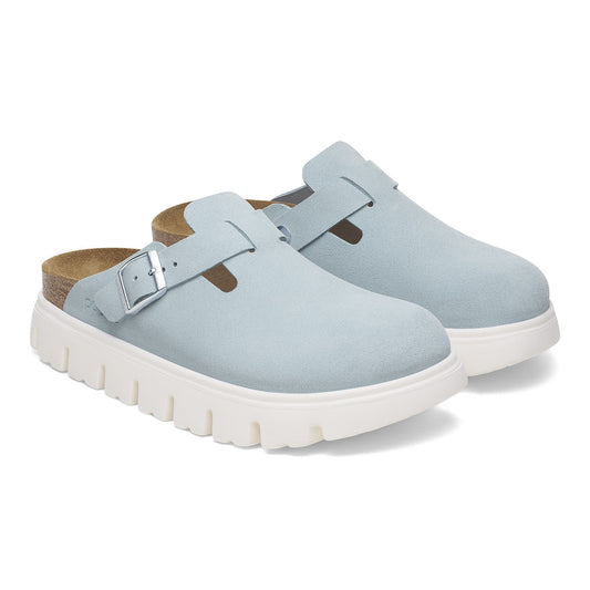 Birkenstock Women's Boston Chunky Sandals Baby Blue
