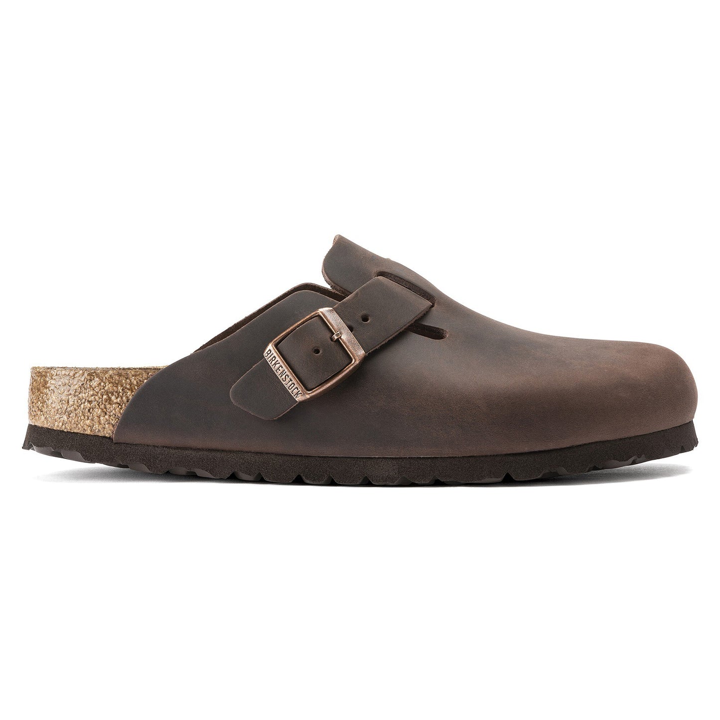 Birkenstock Unisex Boston Sandals Oiled Leather Habana