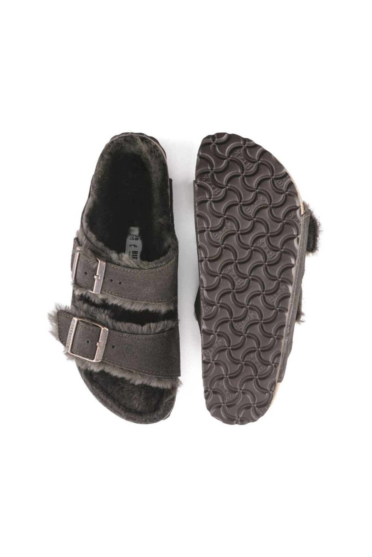 Birkenstock arizona shearling mocha discount