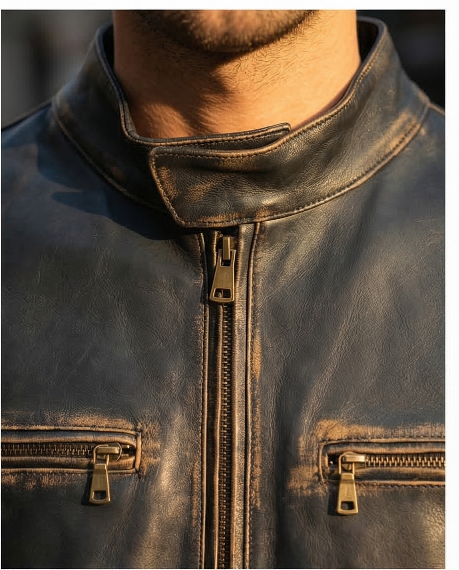 The Style of Heroes G1 Men's Leather Jacket
