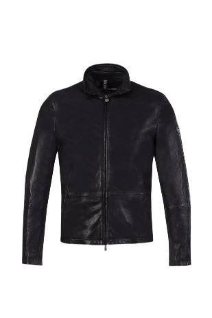 Matchless Men's Mission Blouson Nappa Black