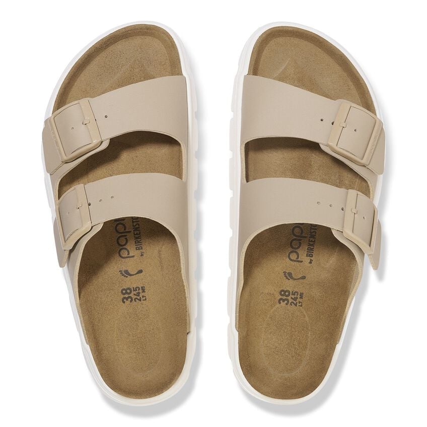 Birkenstock Women's Arizona Pap Chunky Sandals Sandcastle