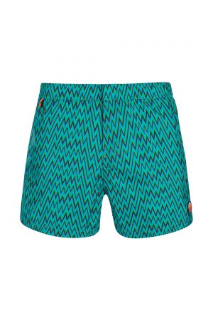 Missoni Men's Mare Zig Zag Swim Shorts Green