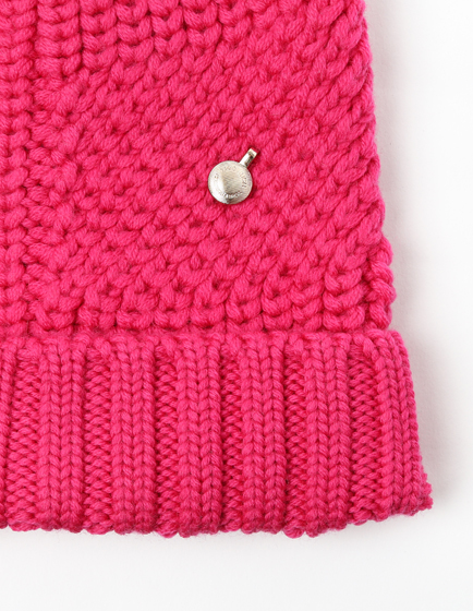 Woolrich Serenity Ladies Wool Beanie Hat Pink