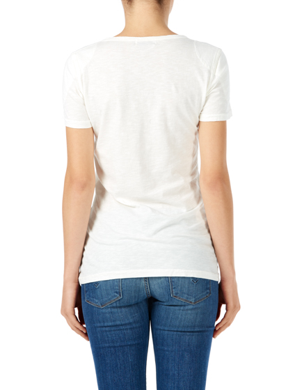 Matchless Ladies Logo T-shirt White