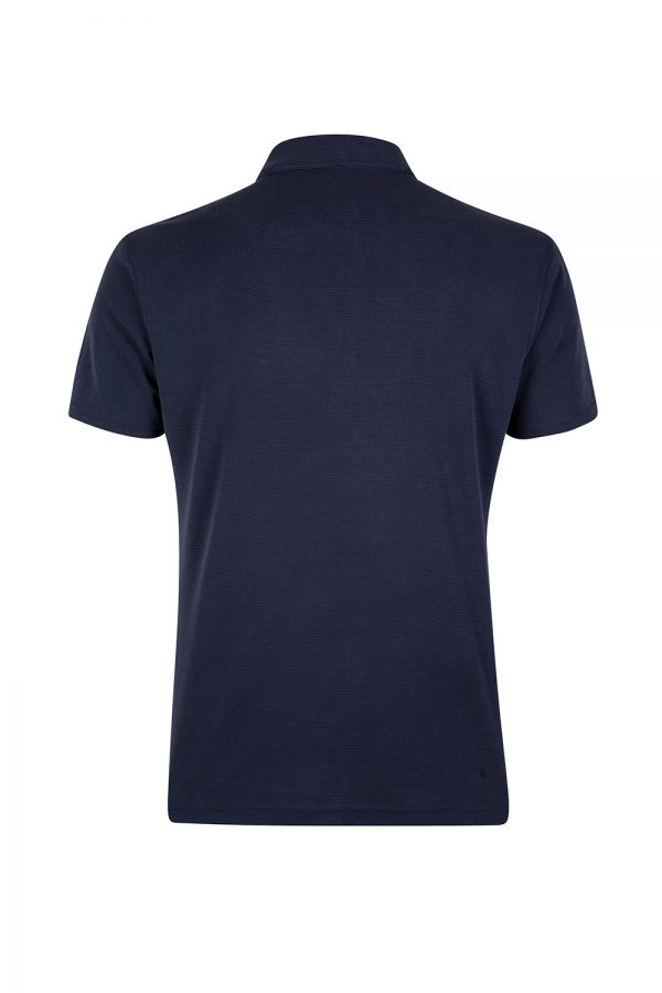 Sand Men's 3-button Polo Shirt Navy
