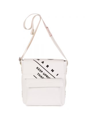 Marni Men's Messenger Bag White