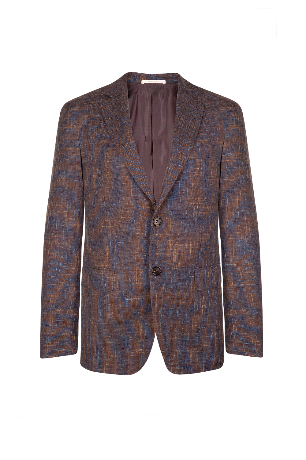 Pal Zileri Men's Linen-blend Wool Blazer Jacket Purple | Linea Fashion
