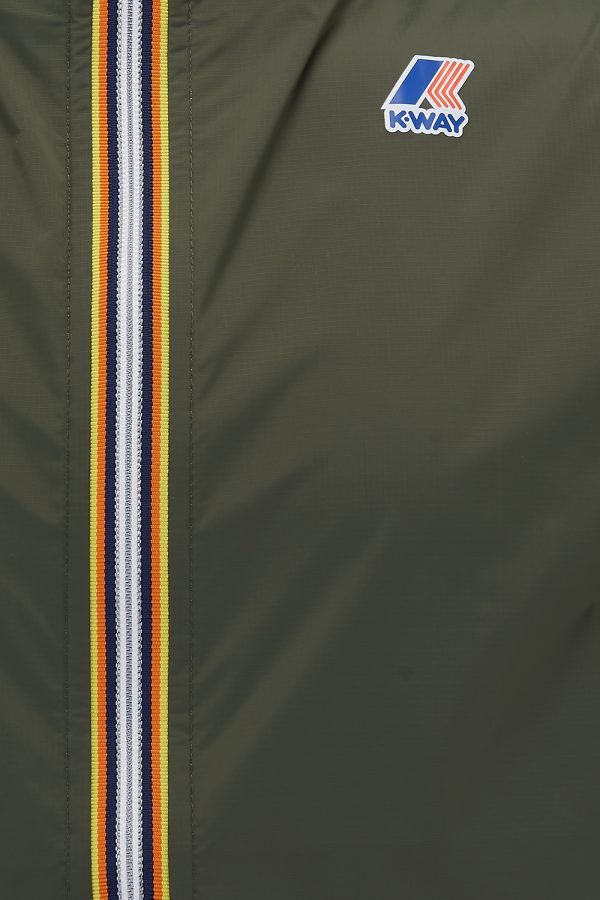 K-Way Le Vrai Claude 3.0 Men’s Short Packable Jacket Khaki - New SS21 Collection