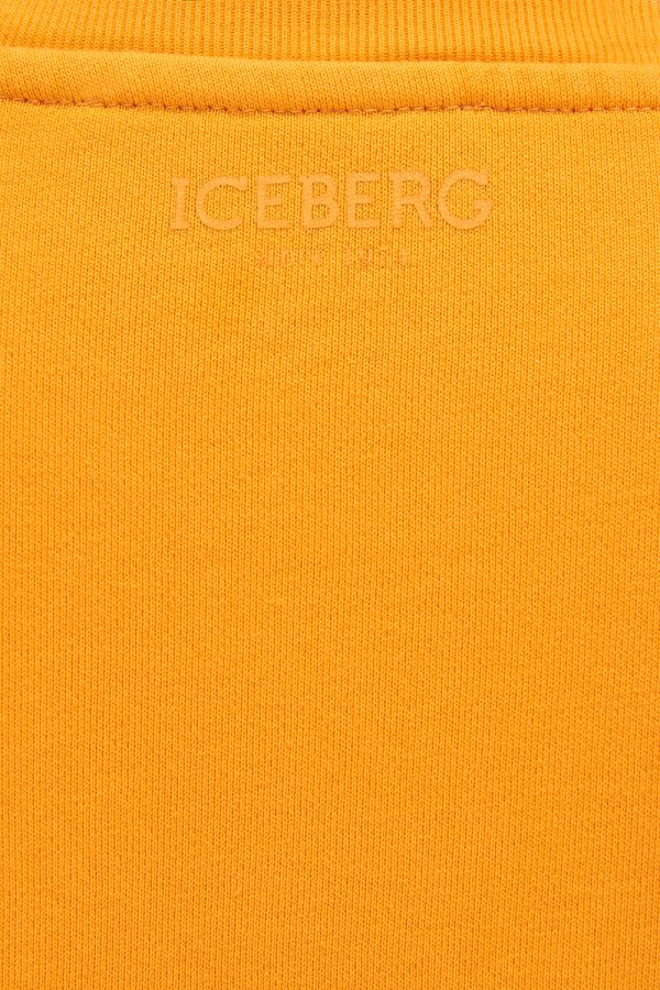 Iceberg Women's Mickey Mouse Polaroid Sweatshirt Yellow - New SS21 Collection