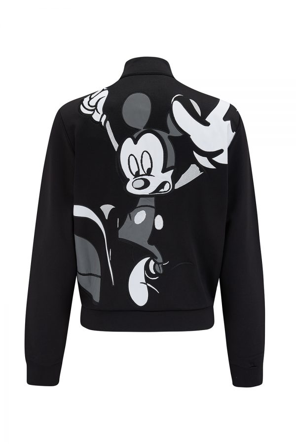 Iceberg Men's Mickey Mouse Zip-up Jacket Black - New SS21 Collection