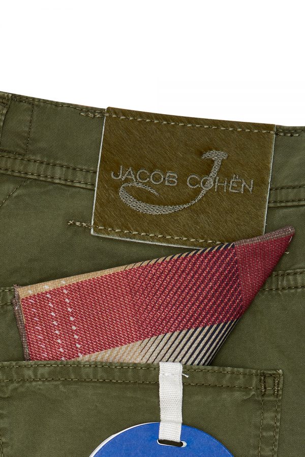 Jacob Cohën J6636 Men's Stretch Cotton Shorts Khaki - New SS21 Collection