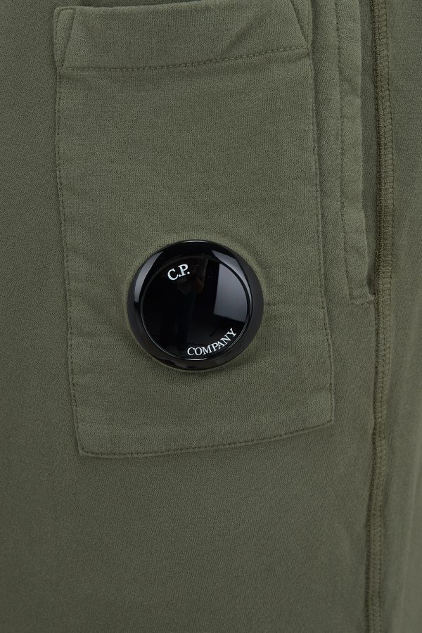 C.P. Company Men's Lens-detail Joggers Khaki - New S21 Collection