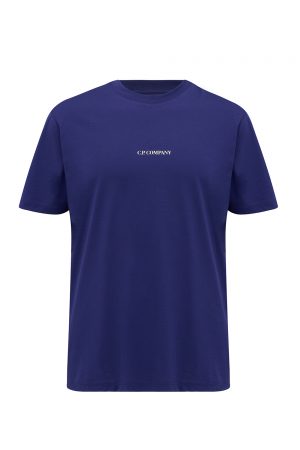 C.P. Company Men’s Cotton Jersey T-Shirt Purple - New S21 Collection
