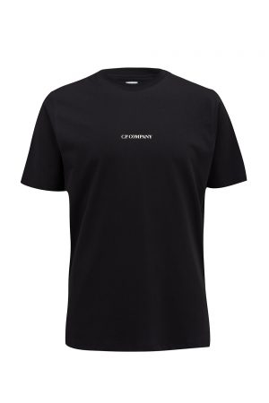 C.P. Company Men’s Simple Logo T-Shirt Black - New S21 Collection