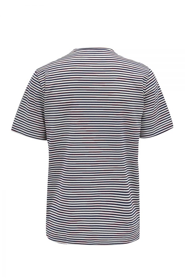 Missoni Men’s Logo-print Striped T-shirt Navy - New W21 Collection 