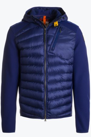 Parajumpers Nolan Men's Contrast Panel Down Jacket Royal Blue – New W21 Collection 21WMPMJCKWU02P22_516_1