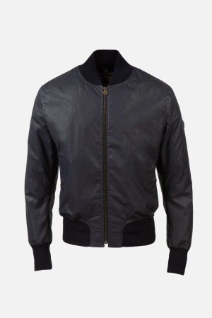 Matchless Ian Men's Cotton Bomber Jacket Navy - New W21 Collection