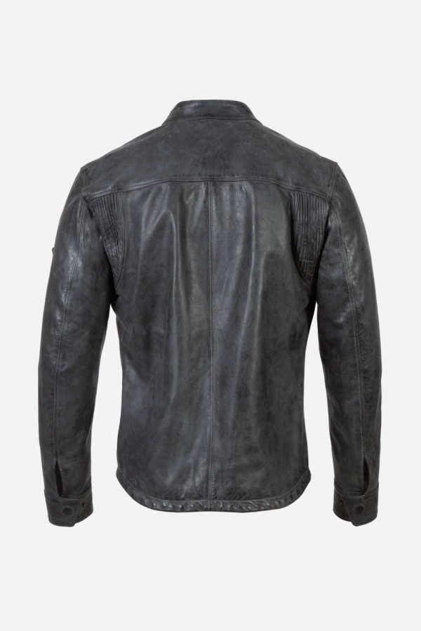 Matchless Shoreditch Shirt Men's Leather Jacket Ottanio - New W21 Collection