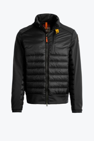 Parajumpers Shiki Men's Hybrid Down Jacket Black – New W21 Collection