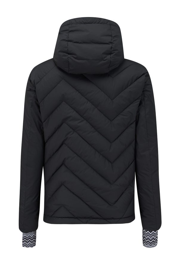 Missoni Men’s Chevron Quilted Jacket Black - New W21 Collection