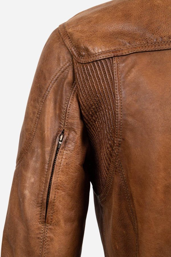 Matchless Kensington 2.0 Men's Leather Jacket Classic Brown - New W21 Collection