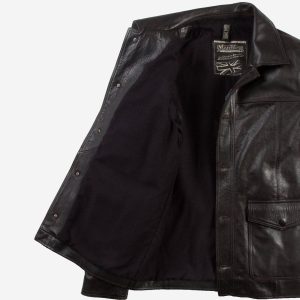 Matchless Tyler Men's Leather Jacket Antique Black - New W21 