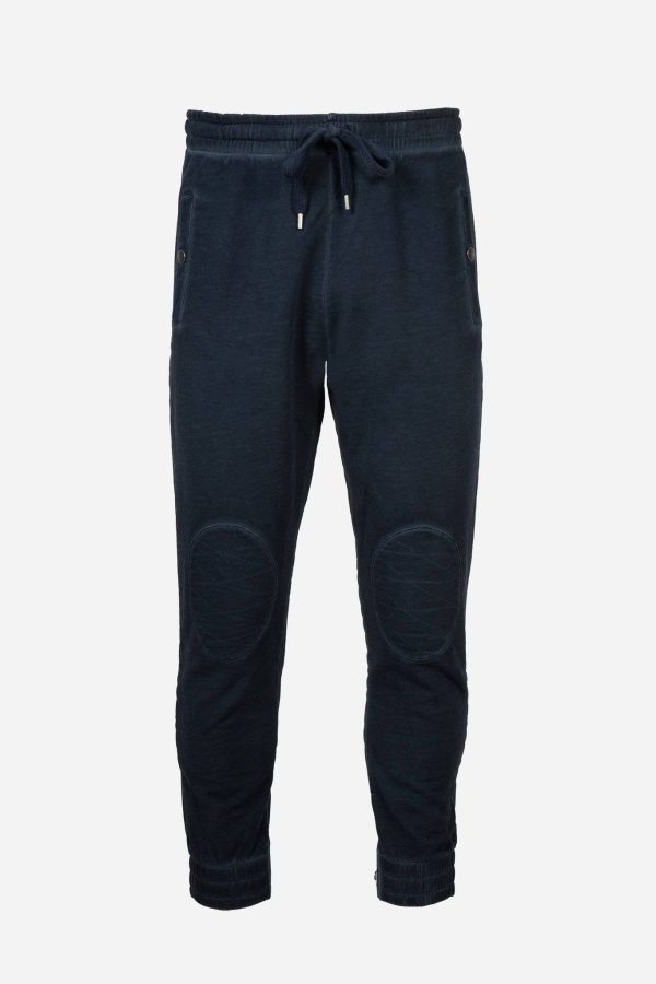 Matchless Stripe Men's Sweat Pants Navy - New W21 Collection