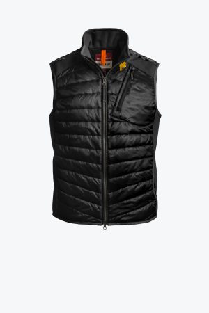 Parajumpers Zavier Men's Padded Vest Black – New S22 Collection