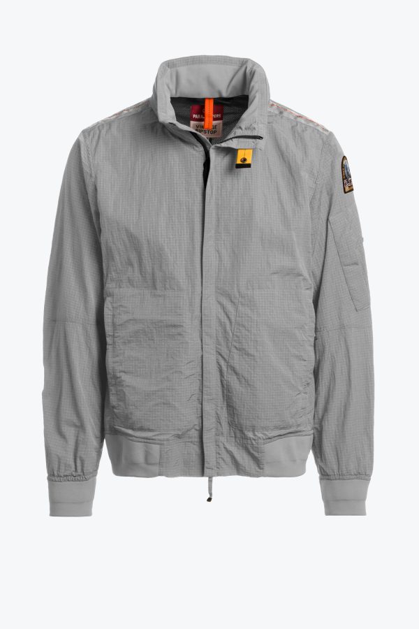 Parajumpers Stuart Men's Nylon Jacket Grey – New S22 Collection
