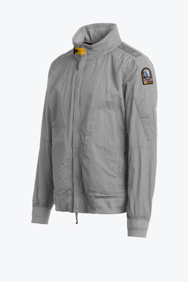 Parajumpers Stuart Men's Nylon Jacket Grey – New S22 Collection