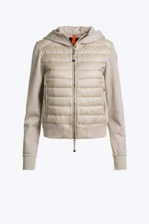 Parajumpers Caelie Women's Hybrid Jacket Ivory - New S22 Collection
