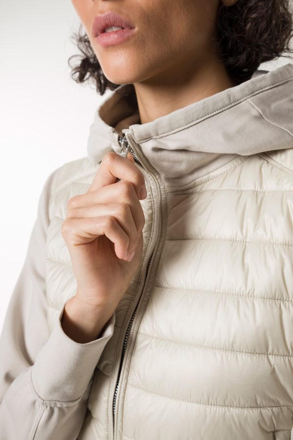 Parajumpers Caelie Women's Hybrid Jacket Ivory - New S22 Collection