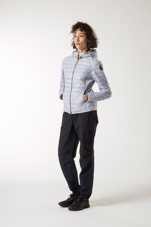 Parajumpers Kym Women's Fleece Nylon Jacket Navy - New S22 Collection