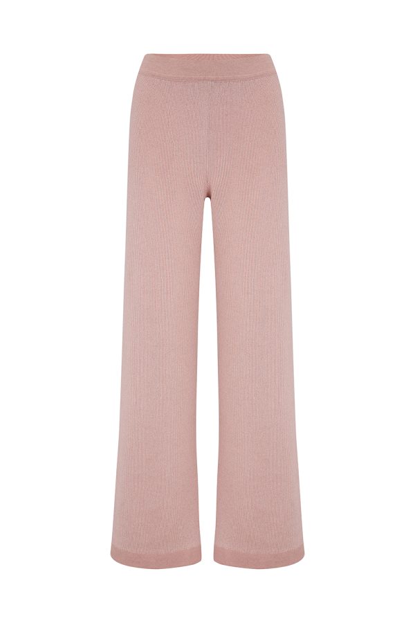 Missoni Women's Cashmere-blend Flared Pants Pink - New S22 Collection