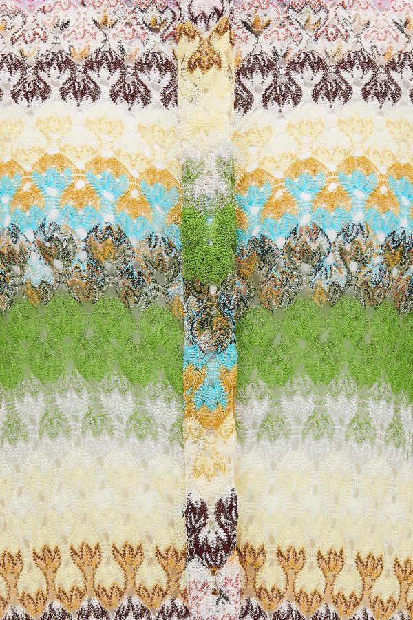 Missoni Women's Crochet Knit Cardigan Multicoloured - New S22 Collection